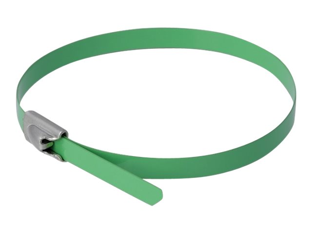 Delock Kabelbinder - 40 cm - grün (Packung