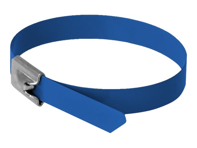 Delock Kabelbinder - 30 cm - Blau (Packung