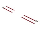 Delock Kabelbinder - 50 cm - Rot (Packung mit