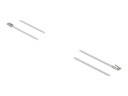 Delock Kabelbinder - 50 cm - weiß (Packung