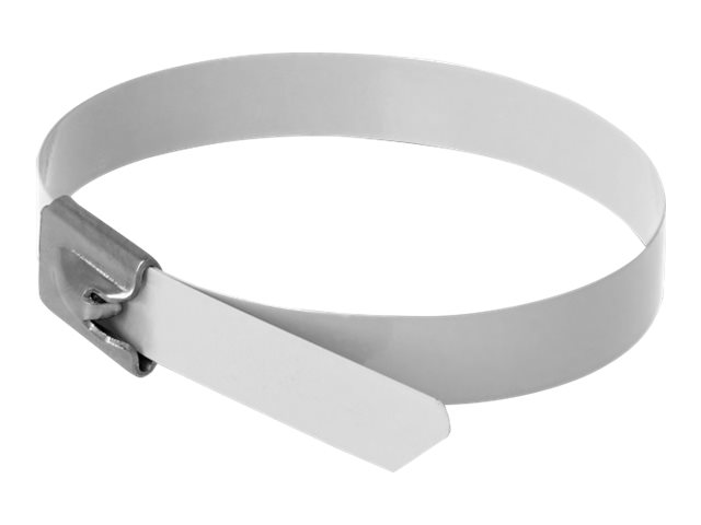 Delock Kabelbinder - 30 cm - weiß (Packung