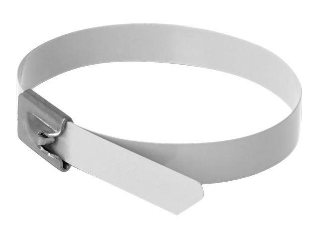 Delock Kabelbinder - 40 cm - weiß (Packung
