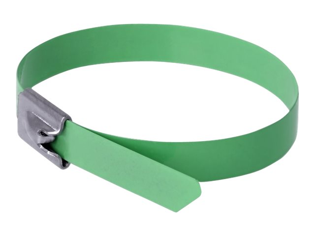 Delock Kabelbinder - 30 cm - grün (Packung