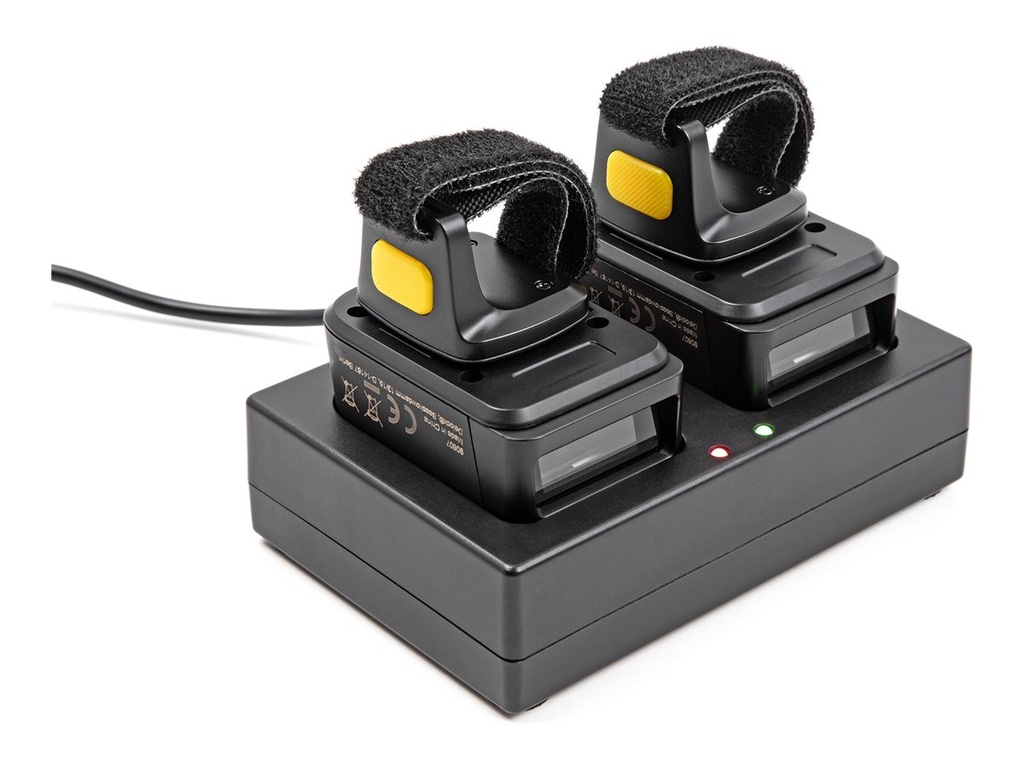 Delock Mit Ladestation - Barcode-Scanner - tragbar - 100 Scans/Sek. - decodiert - RF(2.4 GHz), Bluetooth 4.1, USB (Packung mit 2)