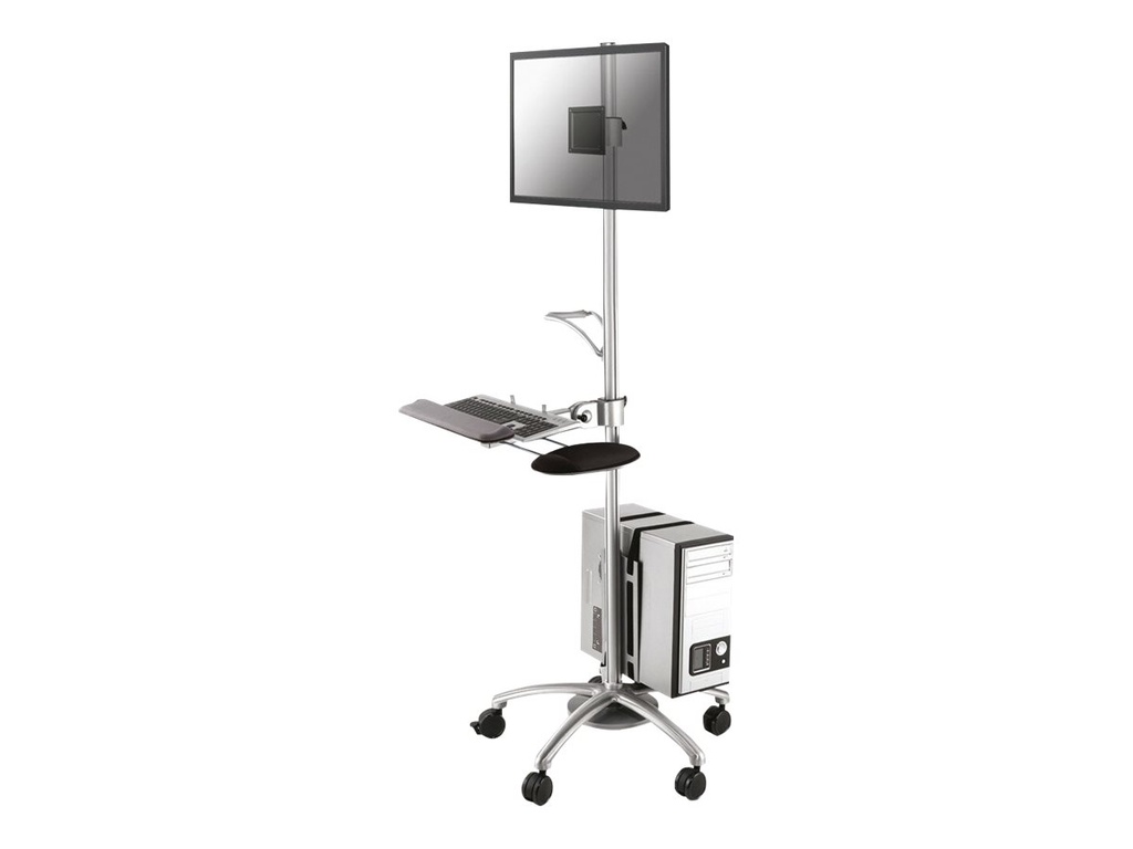 Neomounts FPMA-Mobile1800 PC-/Monitor-Rollwagen 1 Display s 25.4 cm 10" - 68.6 27"