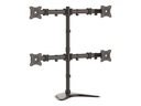 StarTech.com Startech Vierfach-Monitorhalter - Schwenkbar - Verstellbarer 4 Monitorständer - Für VESA Monitore bis zu 27 Zoll (8 Kg)