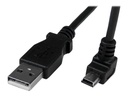 StarTech.com 2m USB auf Mini USB Anschlusskabel abgewinkelt - USB A zu Mini B Kabel - 1 x USB A (St)