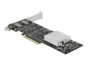 Delock USB-Adapter - PCIe 3.0 x8 Low-Profile