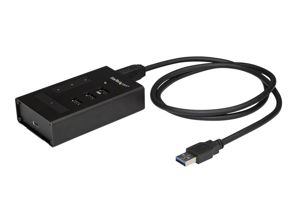 StarTech.com 4 Port USB Hub - Metall - USB-A