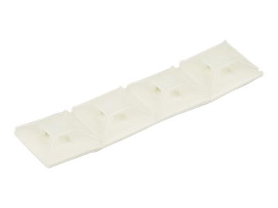 StarTech.com 100 Pack Cable Tie Mounts with Adhesive Tape for 0.13 in. (3.2 mm)