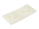 StarTech.com 100 Pack Cable Tie Mounts with Adhesive Tape for 0.18 in. (4.6 mm)