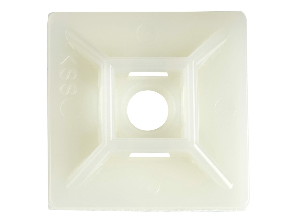 StarTech.com 100 Pack Cable Tie Mounts with Adhesive Tape for 0.21 in. (5.5 mm)