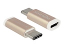 Delock USB-Adapter - USB-C (M) zu Micro-USB Typ B (W)