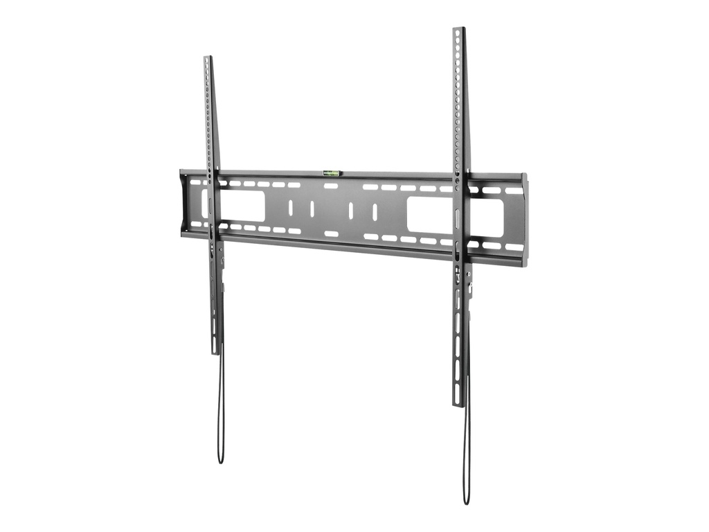 StarTech.com TV Wandhalterung für Flachbildfernseher -  für 60 bis 100 Zoll Monitore - VESA Norm - Stahl - belastbar - flach - Halterung - für TV - Kunststoff, Stahl - Schwarz - Bildschirmgröße: 152.4-254 cm (60"-100")