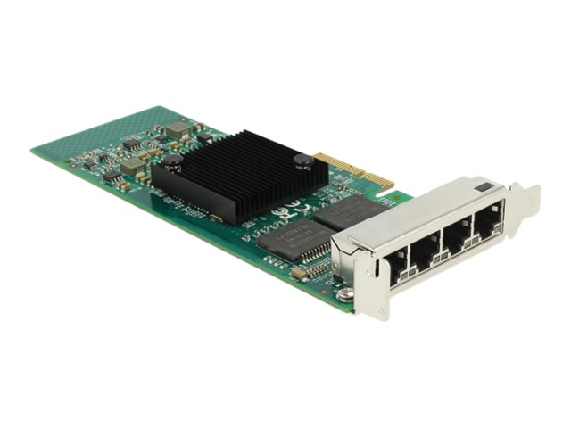Delock PCI Express Card > 4 x Gigabit LAN - Netzwerkadapter