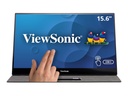 ViewSonic TD1655 - LED-Monitor - 40 cm (16") - tragbar - Touchscreen - 1920 x 1080 Full HD (1080p)