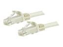 StarTech.com 1,5m CAT6-Kabel - Patchkabel - weiß - Snagless - Patch-Kabel - RJ-45 (M)