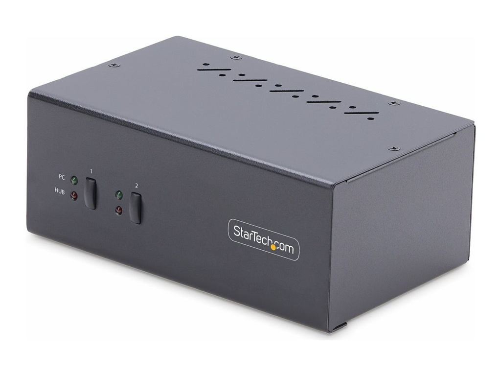 StarTech.com 2-Port KVM Switch Dual Monitor DisplayPort