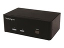 StarTech.com 2 Port KVM Switch mit Dual-VGA und 2-fach USB Hub