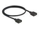 Delock RGB LED Verlängerungskabel - 4-poliger RGB-Anschluss (W)