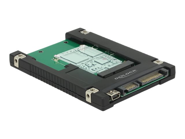 Delock Speicher-Controller - 2,5" auf mSATA / M.2-Standard (6,4 cm auf mSATA / M.2-Standard)