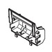 Kyocera 302F909191 Drucker-/Scanner-Ersatzteile Laser-/ LED-Drucker Junction guide