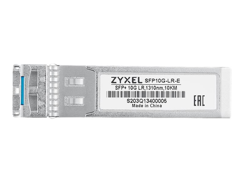 ZyXEL SFP10G-LR-E - SFP+-Transceiver-Modul - 10GbE - 10GBase-LR - LC Single-Modus - bis zu 10 km - 1310 nm (Packung mit 10)