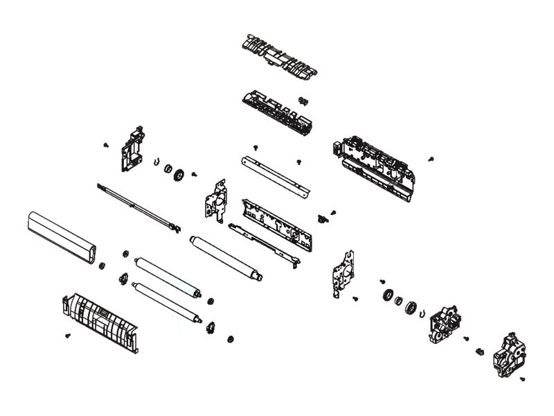 Kyocera FK 570 - Bereich Fixiereinheit