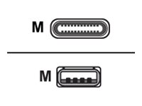 Zebra USB-Kabel - USB-C (M) schraubbar zu USB (M)