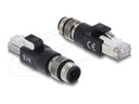 Delock Netzwerkadapter - 4-polig M12-D (M)