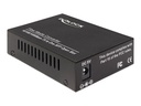 Delock Media Converter 1000Base-T to SFP - Medienkonverter - 1GbE - 10Base-T, 1000Base-LX, 1000Base-SX, 100Base-TX, 1000Base-T - RJ-45 / SFP (mini-GBIC)