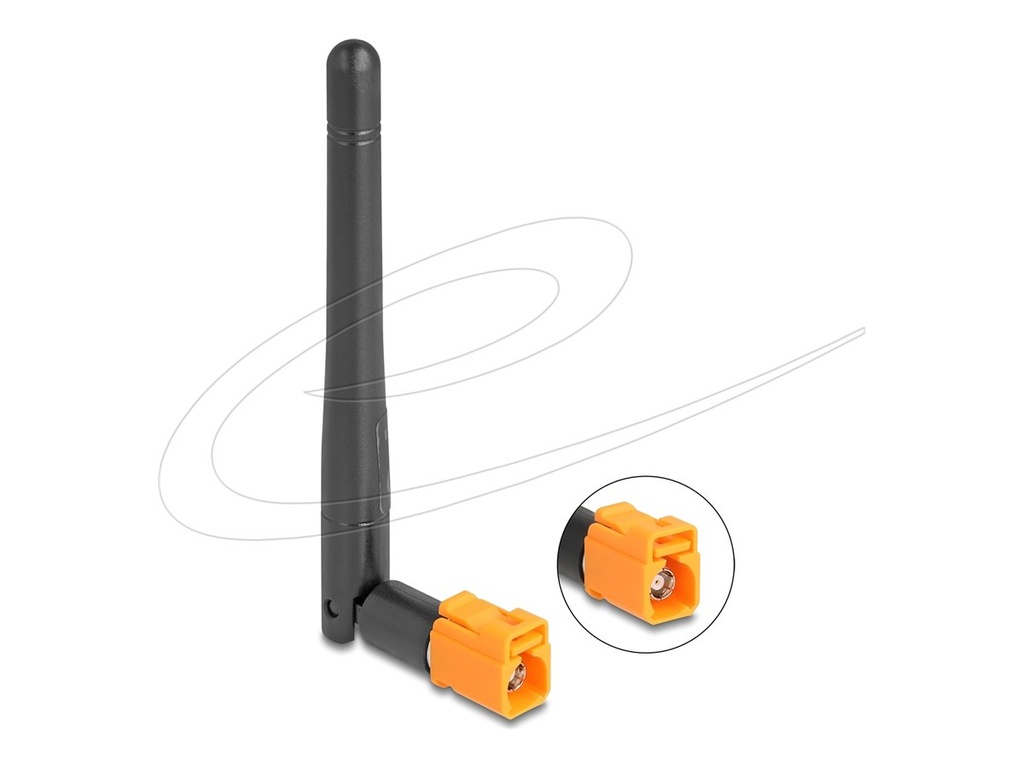 Delock Antenne - Dipol - Wi-Fi - 2.5 dBi (for 2.4 - 2.5 GHz)