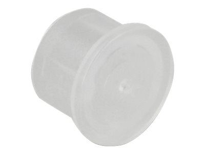 Delock SMA plug - Staubschutzhaube - durchsichtig (Packung mit 10)