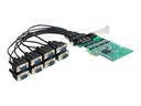 Delock PCI Express Card > 8 x Serial RS-232 - Serieller Adapter