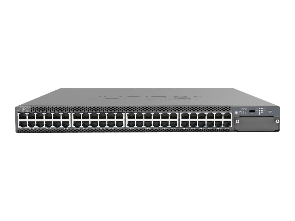 Juniper EX Series EX4400-48T - Switch - L3 - managed - 48 x 10/100/1000 + 2 x 100 Gigabit (Uplink / Stacking)