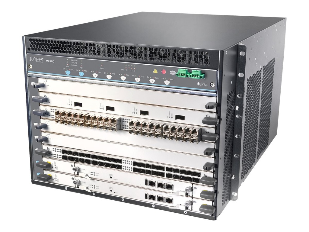 Juniper MX-series MX480 - - Modulare Erweiterungseinheit
