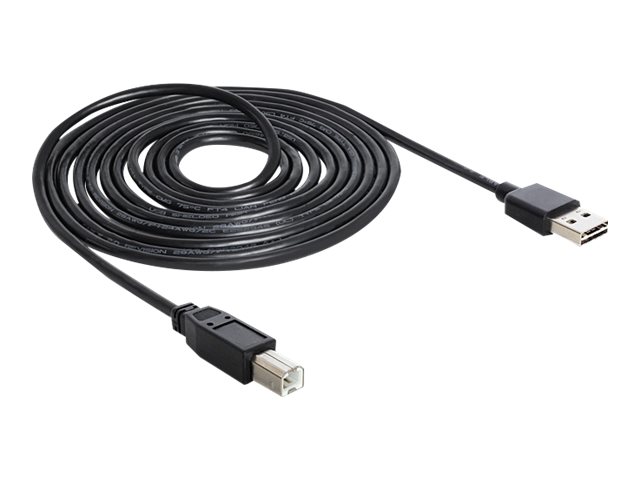 Delock Easy - USB-Kabel - USB (M) umkehrbar zu USB Typ B (M)