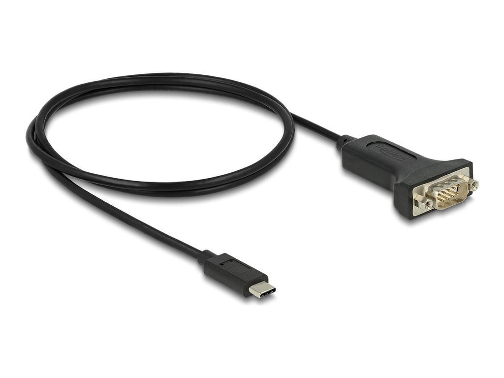 Delock Kabel USB / seriell - USB-C (M) zu RS-232 (M)