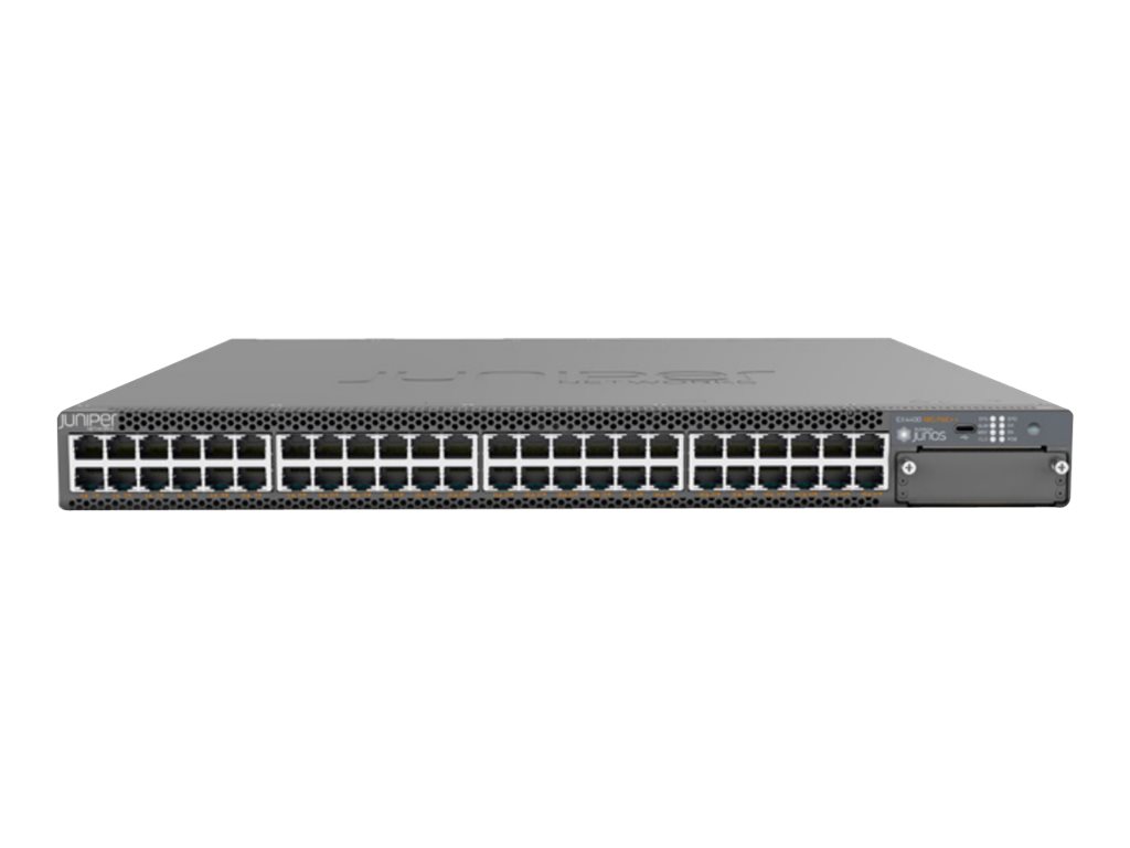 Juniper EX Series EX4400-48MP - Switch - L3 - managed - 12 x 100/1000/2.5G/5G/10GBase-T (PoE++)