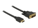 Delock Adapterkabel - HDMI männlich zu DVI-D