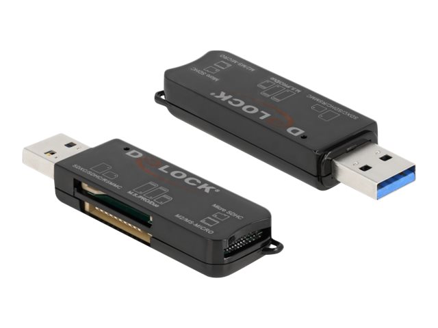 [91757] Delock Kartenleser (MS PRO, SD, MS Duo, MS