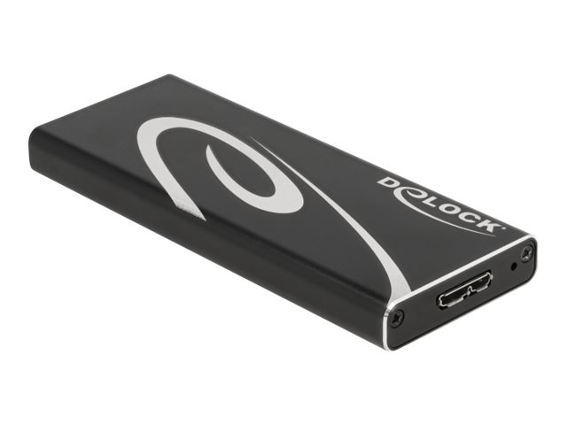 Delock Speichergehäuse - M.2 - 1 Sender/Kanal - M.2 Card - USB 3.2 (Gen 2)