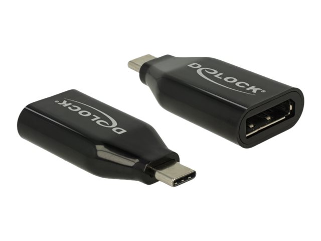 Delock Videoadapter - 24 pin USB-C (M) zu DisplayPort (W)
