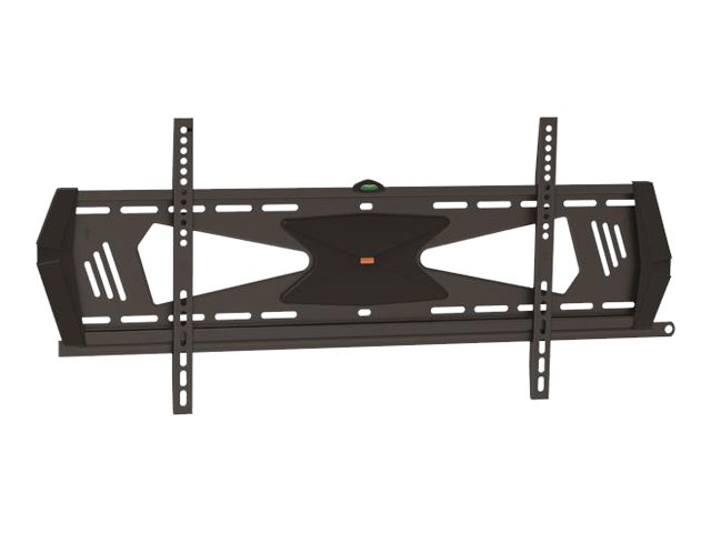 StarTech.com Startech Flache Flachbildfernseher Wandhalterung - für 37 bis 75 TV - Diebstahlsicherung - VESA Halterung - Stahl TV Halterung - Befestigungskit (Wandplatte, 2 Montagehalterungen, Montageleiste, 2 dekorative Hüllen)