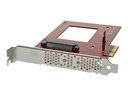 StarTech.com U.2 auf PCIe Adapter für 2,5" U.2 NVMe SSD - SFF 8639 - 4x PCI Express 3.0 - NVMe PCIe Adapter - U.2 PCIe Karte - Schnittstellenadapter - 2.5" (6.4 cm)