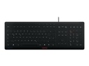 Cherry STREAM - Tastatur - USB - Deutsch - Tastenschalter: