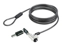 StarTech.com Laptop cable lock 6Ft Compatible With Noble Wedge; Laptop Cable Lock, 6Ft (2m)