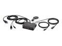 StarTech.com 2-Port Hybrid USB-C HDMI Kabel KVM-Switch