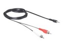 Delock Audiokabel - mini-phone stereo 3.5 mm