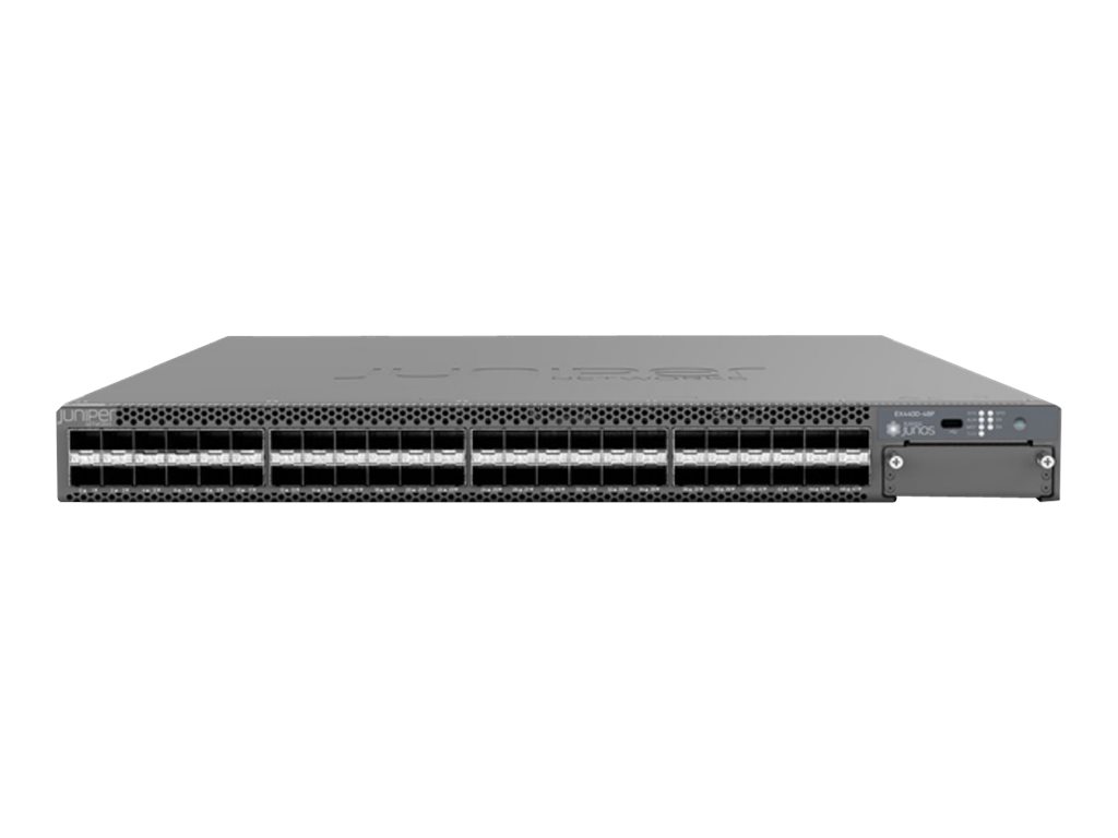 Juniper EX Series EX4400-48F - Switch - L3 - managed - 12 x 1/10GBase-SX + 36 x 100/1000Base-SX + 2 x 100 Gigabit (Stacking)